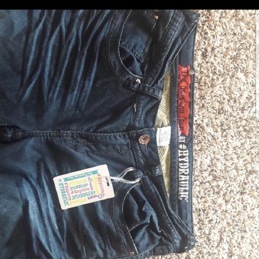 NWT Hydraulic Microboot cut Jeans Size 11/12